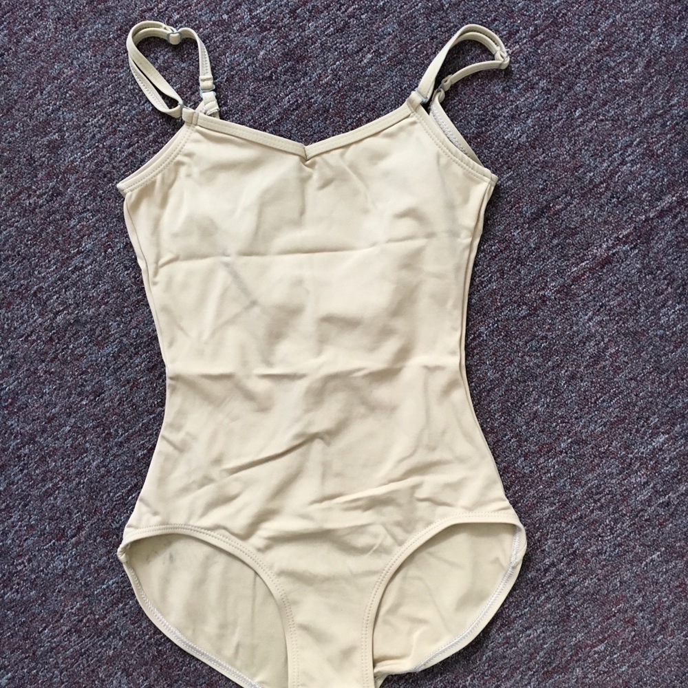 CAPEZIO nude leotard
